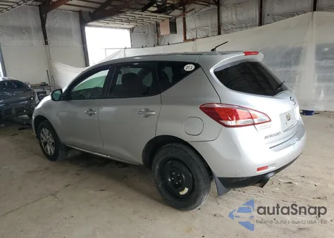 2012 Nissan Murano S z USA, uszkodzony, nr VIN JN8AZ1MU5CW110030